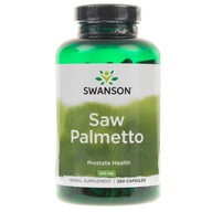 Swanson Saw Palmetto Palma Sabalová 540 mg Prostata Močové cesty 250 kaps