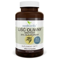 Olivový list 500 mg Extrakt 20% Oleuropein 120 k