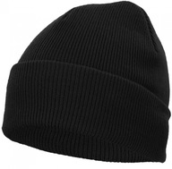 ZIMNÁ ZATEPLENÁ ČIAPKA s zateplením ČIERNA