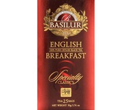 Herbata CZARNA Basilur English Breakfast BEZ DODATKÓW torebki - 25 x 2 g