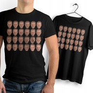 T-Shirt czarny Donald Tusk Na Prezent z Dowolnym Nadrukiem Zdjęciem Gift