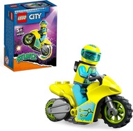 LEGO CITY - CYBERMOTOCYKL KASKADERSKI (60358) (KLO