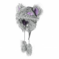 Zimowa czapka zwierzak mysz 4M podszewka polarowa