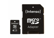 Intenso microSD Card 4Gb + adapter (3413450)