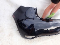 RENAULT ZOE 12-> bumper rear part rear 6PDC
