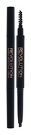Makeup Revolution London Dark Brown Duo Brow Definer Ceruzka na obočie 0,15g (