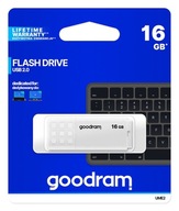 Pendrive GOODRAM UME2-0160W0R11 16 GB USB 2.0 bílý