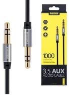 Kabel ROCK Audio mini-JACK 3,5mm Wtyk AUX TPE GIĘTKI ELASTYCZNY 1m