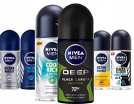 NIVEA MEN ANTIPERSPIRANT ROLL ON MIX 6 x 50 ml