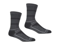 Regatové šedé členkové ponožky