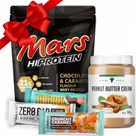 Mars 455g + Arašidové maslo 100% + Proteínové tyčinky | Fit set sladkostí