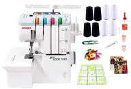 Owerlok Janome ML744D + gratisy + DVD