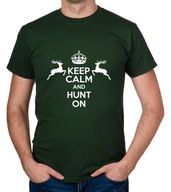 koszulka KEEP CALM AND HUNT ON prezent