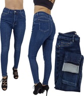 Spodnie damskie PUSH UP ocieplane jeans M.SARA