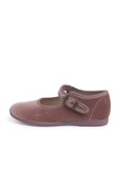 Girls Buckle Up Velvet Mary Janes