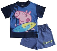 Granatowa piżama letnia dla chłopca George 92
