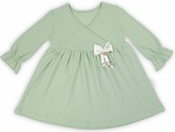 Detské šaty BIBI NICOL zelená mätová veľ. 122