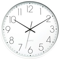 KOKO - Duży zegar ścienny - na ścianę - wiszący - biały - Ø 40,4 cm