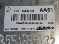 control unit computer of the engine OE 55583738 OPEL CORSA D 1.0B 48kW 12r