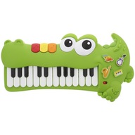 Hračkárske piano zelené krokodíl Mini Matters