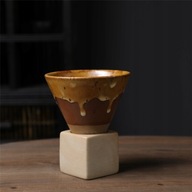 Retro Keramika Víno Červená Káva Hrnček Japonský