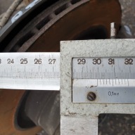 caliper brake caliper carrier rear part left BMW 1 E87 E82 OE