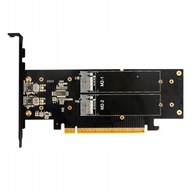 Karta adaptera Ihyper M2 Pcie3.0 X16 do 4X Nvme 4-