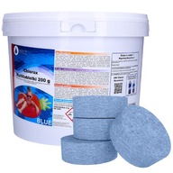 11w1 Chlor tabletki do basenu multifunkcyjne 5kg 200g do jacuzzi blue basen