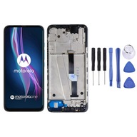 WYŚWIETLACZ EKRAN LCD DOTYK SZYBKA MOTOROLA ONE FUSION+ PLUS RAMKA CZARNY