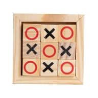 Kruh a krížik drevená hra 8578