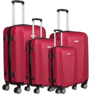 Sada štyroch tvrdých cestovných kufrov - Peterson