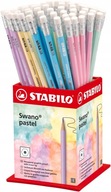 Ołówek z gumką Stabilo Swano Pastel HB mix kolor 1 szt.