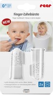 Zubná kefka na prst silikón REER 2ks pre bábätká