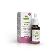 SLAVITO HELIOVIT KIDS 20ML ADEK KVAPKY VITAMÍNY DETI KOMPLEX OLEJ MCT