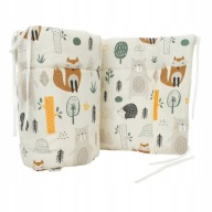 VASTAG GYEREKÁGYVÉDŐ 100% PAMUT 180x30 cm.