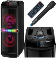 PARTYBOX KOLUMNA AKTYWNA GŁOŚNIK BLUETOOTH BLAUPUNKT 800 W ZESTAW KARAOKE