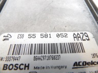 OPEL ASTRA J 1.3CDTI control unit of the engine 55581052