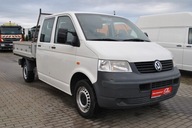 Volkswagen Transporter T5 Doka Brygadówka 6 Miejsc Hak 254 Tyś Km VAT