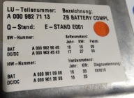IDEAL AKUMULATOR ROZRUCHOWY HYBRYD MERCEDES W205 1