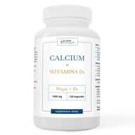 CALCIUM + Vitamín D3 1000mg VÁPNIK, KOSTI 120 kaps