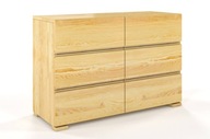 DSI-meble: borovicový drevený Komoda VESTRE 6