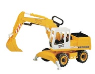 Koparka kołowa liebherr 912 Bruder 02426 żółta