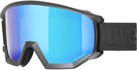 Gogle Narciarskie UVEX Athletic CV colorvision mirror blue S2 blk matt
