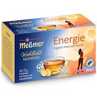 Herbata Messmer Energie Imbir-Czarny Bez z Niemiec