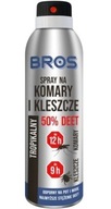 BROS Spray na komary i kleszcze DEET180ml