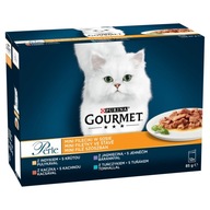 Purina Gourmet Perle Duet Mięsny Duo 12 x 85g