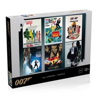 Puzzle James Bond 007 Actor Debut 1000 dielikov.