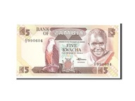 Banknot, Zambia, 5 Kwacha, 1980, Undated, KM:25d,