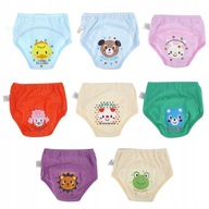 8 SZTUK Baby Cloth Cartoon Wodoodporne pieluchy