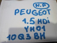 engine MOTOR PEUGEOT CITROEN 1.5 HDI 10Q4DP YH01 complete